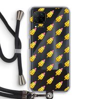 Waterijsjes: Huawei P40 Lite Transparant Hoesje met koord