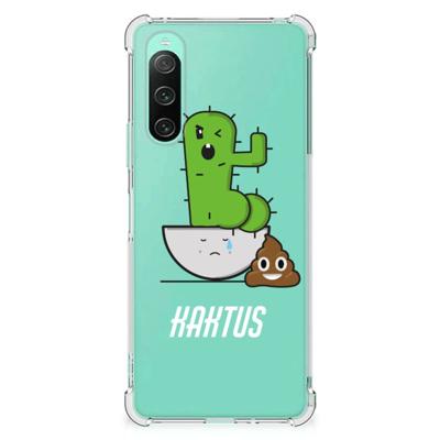 Sony Xperia 10 V Stevig | Bumper Hoesje | Cactus Poo Sony Xperia 10 V Stevig | Bumper Hoesje | Cactus Poo