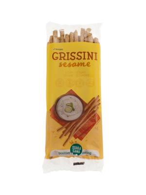 TerraSana Grissini sesam bio 125 Gram TerraSana Grissini sesam bio 125 Gram