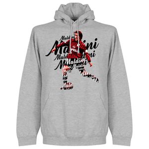 Paolo Maldini Milan Script Hoodie