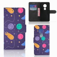 Motorola Moto G7 Play | Wallet Case | met Pasjes | Space