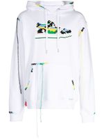 Mostly Heard Rarely Seen 8-Bit hoodie en coton à imprimé graphique - Blanc