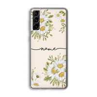 Daisies: Samsung Galaxy S21 Plus Transparant Hoesje