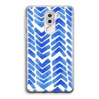 Blauwe pijlen: Honor 6X Transparant Hoesje