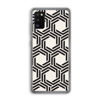 Geometrisch patroon: Samsung Galaxy A41 Transparant Hoesje Geometrisch patroon: Samsung Galaxy A41 Transparant Hoesje