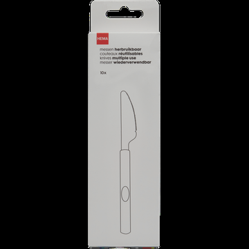 HEMA Multi Use Messen 10 Stuks bij Jumbo