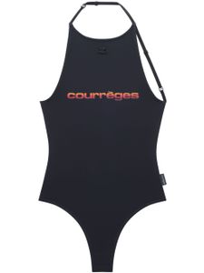 Courrèges body Sunset Tech en jersey - Noir