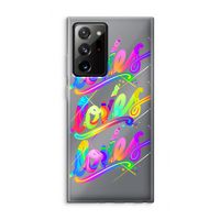 Loves: Samsung Galaxy Note 20 Ultra / Note 20 Ultra 5G Transparant Hoesje