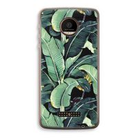 Bananenbladeren: Motorola Moto Z Force Transparant Hoesje