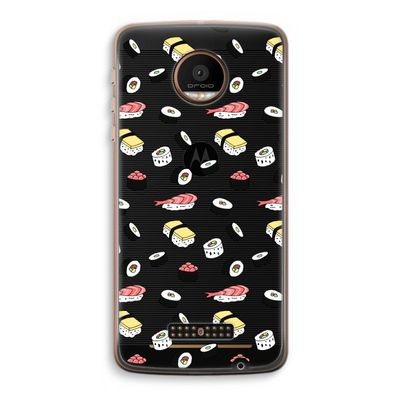 Sushi time: Motorola Moto Z Force Transparant Hoesje