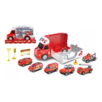 Brandweeerspeelset met opbergkoffer