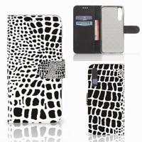 Huawei P20 Pro | Telefoonhoesje | Met pasjeshouder | Slangenprint Huawei P20 Pro | Telefoonhoesje | Met pasjeshouder | Slangenprint