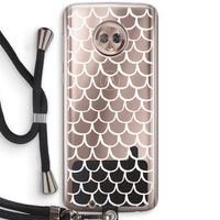 Dakpannetjes: Motorola Moto G6 Transparant Hoesje met koord