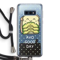 Avo Good Day: Samsung Galaxy S10e Transparant Hoesje met koord