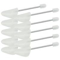 VidaXL Schoenspanners 5 paar eu 38-44 kunststof wit