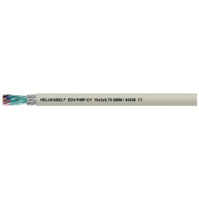Helukabel 43561-100 Datakabel 10 x 1 mm² Grijs 100 m