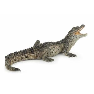 Plastic Papo dier baby krokodil 10 cm