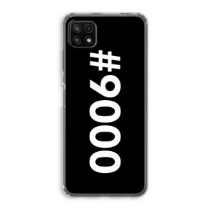 #9000: Samsung Galaxy A22 5G Transparant Hoesje