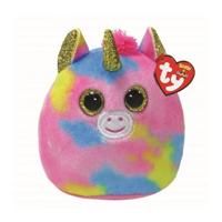 TY squish a boo knuffelkussen eenhoorn fantasia 8 cm - thumbnail