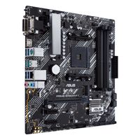 Asus PRIME B450M-A II Moederbord Socket AMD AM4 Vormfactor Micro-ATX Moederbord chipset AMD® B450 - thumbnail