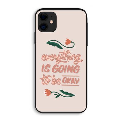 Optimistic flower girl: iPhone 11 Biologisch afbreekbaar hoesje