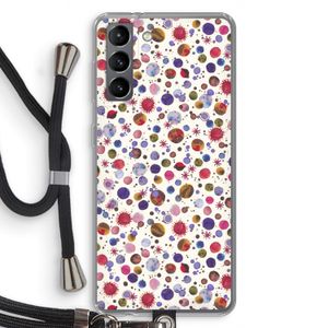 Planets Space: Samsung Galaxy S21 Transparant Hoesje met koord