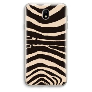 Arizona Zebra: Samsung Galaxy J7 (2017) Transparant Hoesje