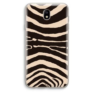 Arizona Zebra: Samsung Galaxy J7 (2017) Transparant Hoesje