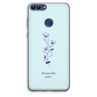 Bloom with grace: Huawei P Smart (2018) Transparant Hoesje