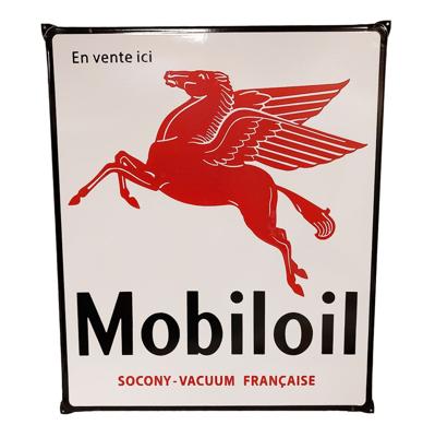 Mobiloil En Vente Ici Emaille Bord - 66 x 55cm