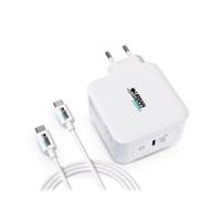 Wandlader + USB-Kabel C Urban Factory GSC10UF Wit
