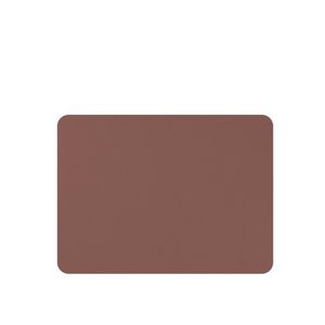 Mesapiu Placemats lederlook bruin 33 x 45 cm, per 6