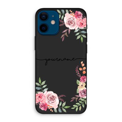 Rozen: iPhone 12 mini Biologisch afbreekbaar hoesje