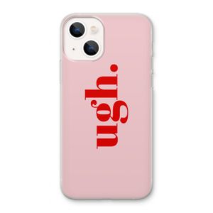 Ugh: iPhone 13 Transparant Hoesje