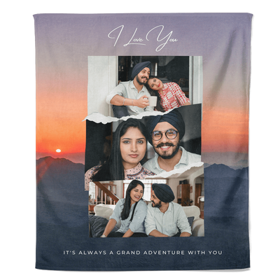 Valentijn Fleecedeken Grand Adventure - Pillow Buddies