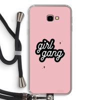 Girl Gang: Samsung Galaxy J4 Plus Transparant Hoesje met koord