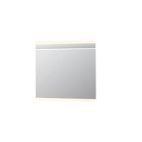 INK SP6 Spiegel - 100x4x80cm - LED horizontaal - boven en onder - colour changing - dimbaar - aluminium Zilver 8408440