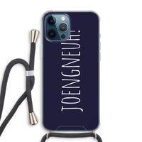 Joengneuh!: iPhone 12 Pro Max Transparant Hoesje met koord