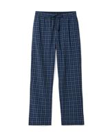HEMA Heren pyjamabroek regular fit ruit donkerblauw (donkerblauw)