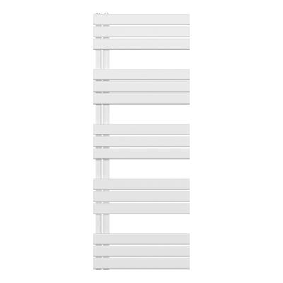 Belrad Handdoekradiator - links - aansluiting/comb - 1600X600mm- Wit BUCW1600600