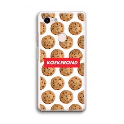 Koekerond: Google Pixel 3 Transparant Hoesje