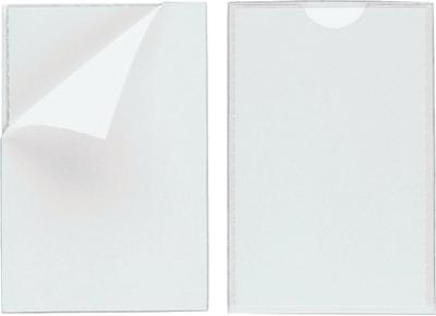 100 Zelfklevende insteekhoesjes 90x57mm Durable Pocketfix