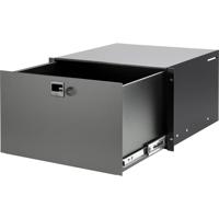 Adam Hall 87406CL 19 inch rackschuiflade 6 HE Staal
