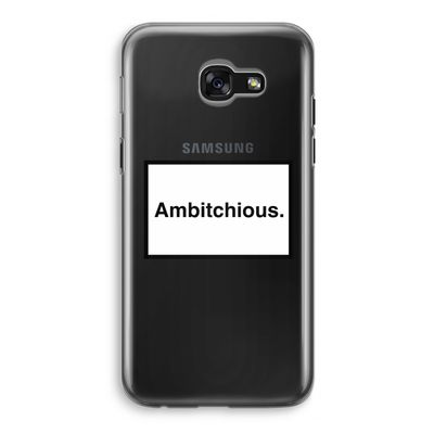 Ambitchious: Samsung Galaxy A5 (2017) Transparant Hoesje