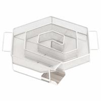Rookgenerator koud 6-hoekig 22,5 cm roestvrij staal Rookgenerator koud 6-hoekig 22,5 cm roestvrij staal