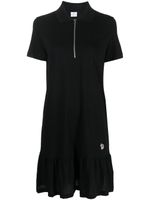 PS Paul Smith ruffle-trim shirt dress - Noir - thumbnail