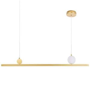 Beliani - ALWAND - Hanglamp LED - Goud - Metaal