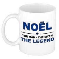 Noel cadeau mok - man myth legend - naam koffiemok - 300 ml - collega - vaderdag