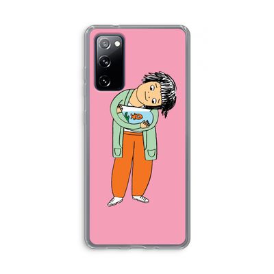 Visknuffel: Samsung Galaxy S20 FE / S20 FE 5G Transparant Hoesje