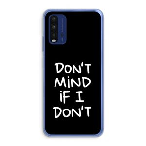 Don't Mind: Xiaomi Redmi 9T Transparant Hoesje